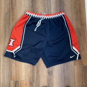 University of Illinois Basketball Shorts Adult XL